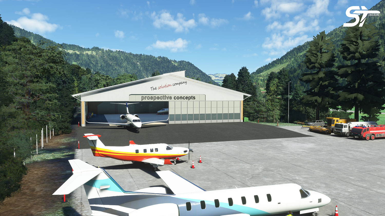 ST Simulations - LSTS - Airport St. Stephan